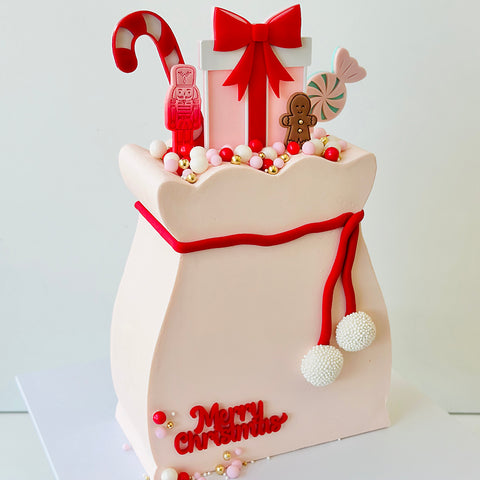 Cake Shape Guides - Santa Sack