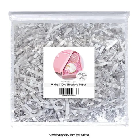 Shredded Paper -White