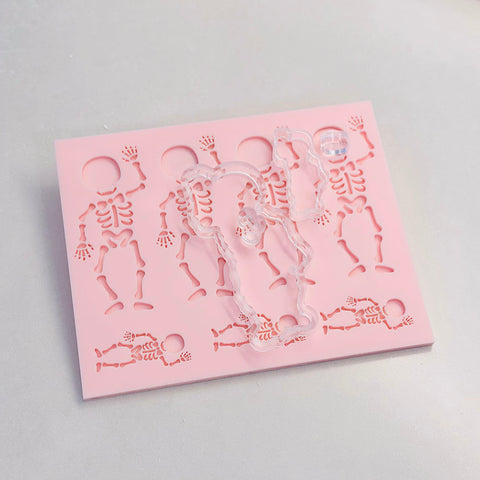 Pattern Shape Plate Kit-  Skeletons