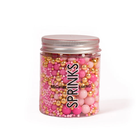 Pink Velvet Crunch Sprinkles