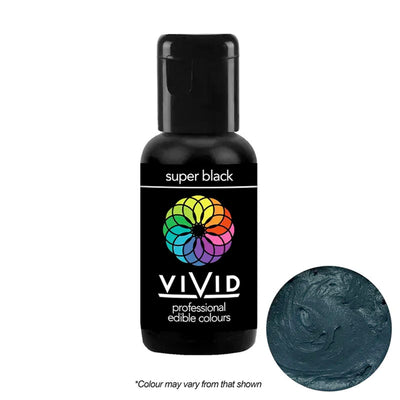 Vivid Gel Colour - Super Black