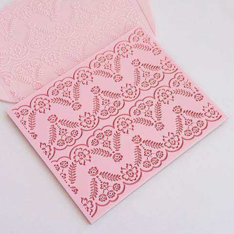 Pattern Plate- Vintage Lace