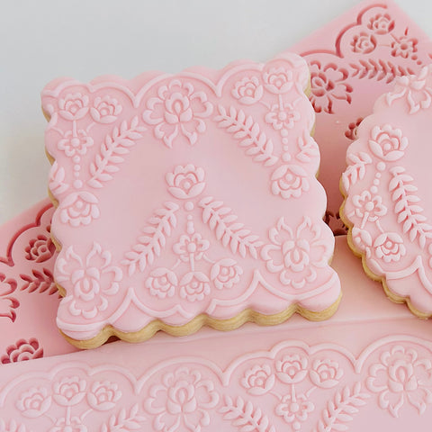 Pattern Plate- Vintage Lace