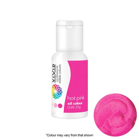 VIVID Oil Based Colour - Hot pink- 21g
