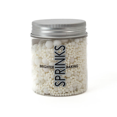 Bubble Bubble Sprinkles - white -65g