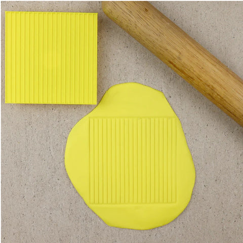 Cookie Stamp - 4mm lines panel