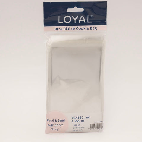 Resealable Cookie Cello Bags
