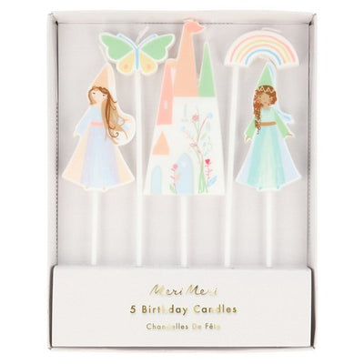 Meri Meri- Magical Princess Candles 5 Pack