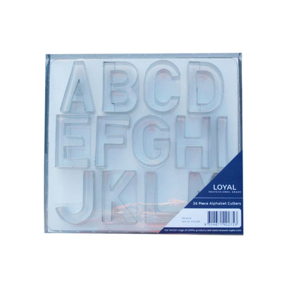 Medium Loyal Alphabet Cutters - 65mm High