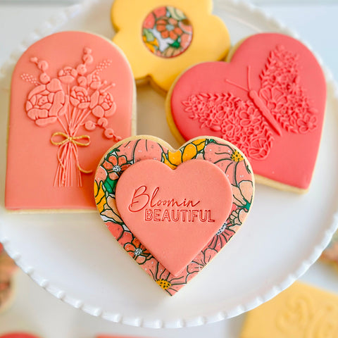 Little Imprints Stamp-  Bloomin Beautiful