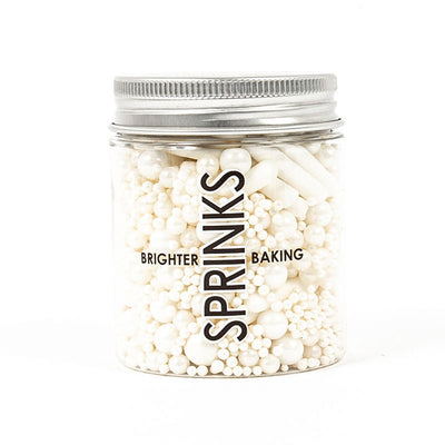 Sprinks Bubble and Bounce Sprinkles - White -75g