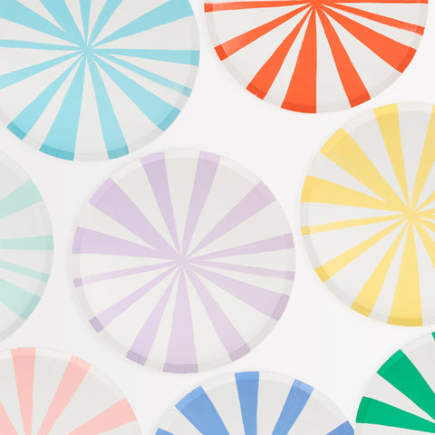 Mixed Stripe Plates