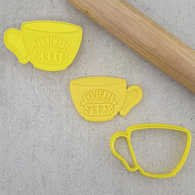 Cookie Cutter and Embosser Set - Central Perk