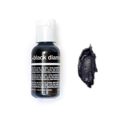 Chefmaster Liqua Colour Gel - Black Diamond