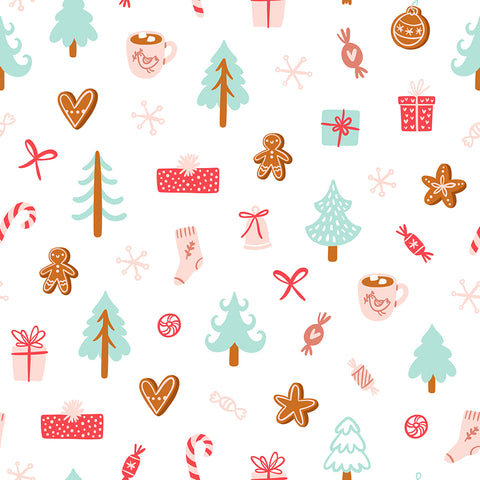Edible Image - Christmas Charms