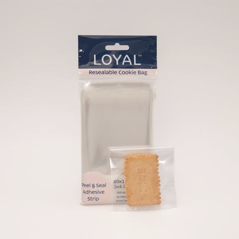 Resealable Cookie Cello Bags