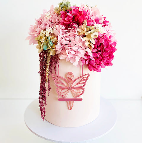 Cake Plaque  - Fairy Swing