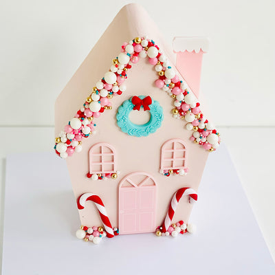 Acrylic "Cake Shape Guides" - Gingerbread House