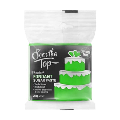 Over the Top Fondant 250g -  Green