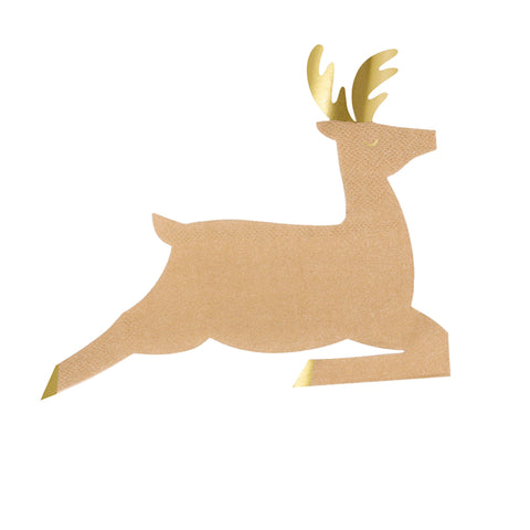 Leaping Reindeer Napkins