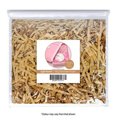 Shredded Paper- Light Brown- 100g