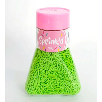 Sprink'd Jimmies- Green
