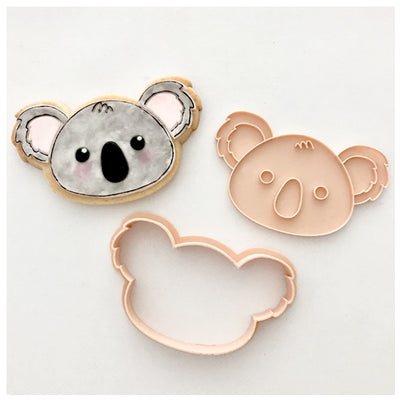 Little Biskut - Cookie Cutter and Embosser Set - Cute Koala