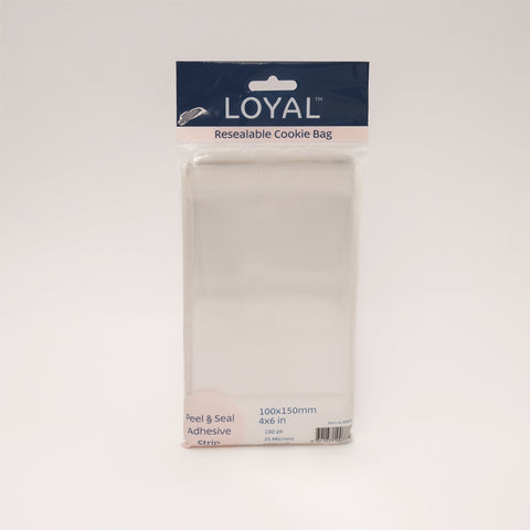 Resealable Cookie Cello Bags