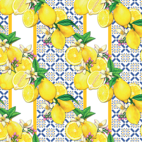 Edible Icing image -  Mediterranean Pattern
