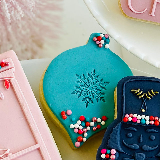 Mini Cookie Impression Stamps MERRY MINIS 2022 somethingforcake