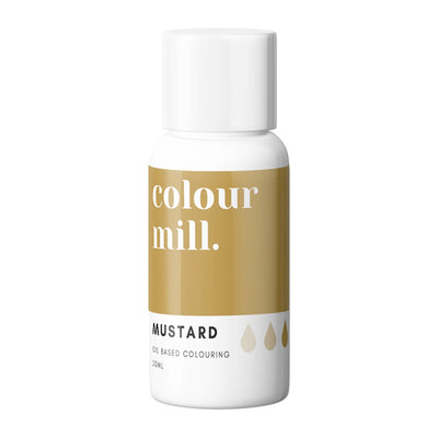 Oil Based Colour - Mustard