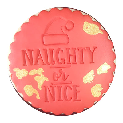 Cookie Stamp - Naughty or Nice