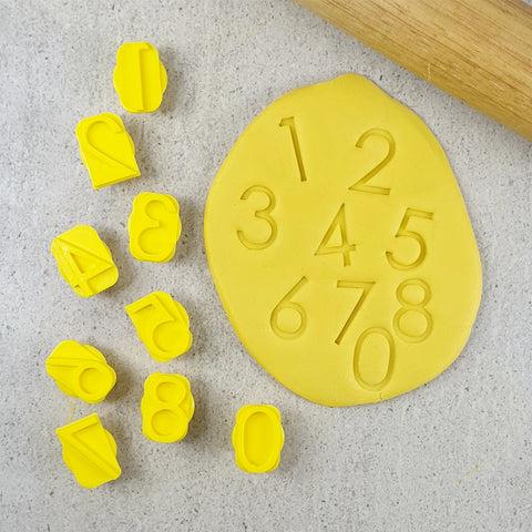 Number Embosser Stamp Set