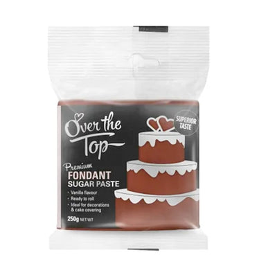 Over the Top Fondant 250g - Brown