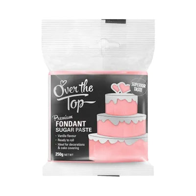 Over the Top Fondant 250g - Rose Pink