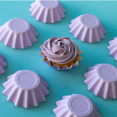 Bloom Baking Cups -Pastel Lilac