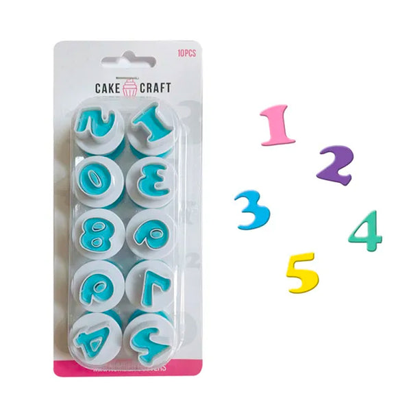 Letter & Number Plunger Cutters – Busy Bakers Supplies