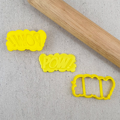 Cookie Cutter and Embosser Set - POW