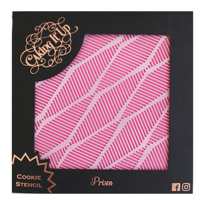Caking it Up Cookie Stencil - Prism
