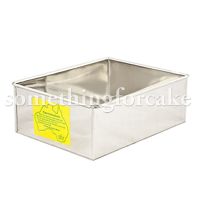 Rectangle Cake Tins- Click to View Sizes
