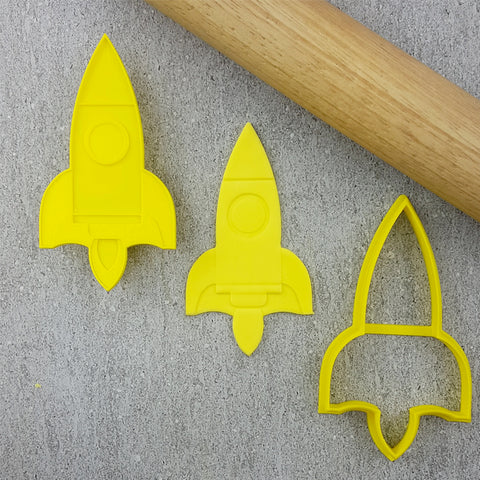 Cookie Cutter Embosser Set - Rocket Ship