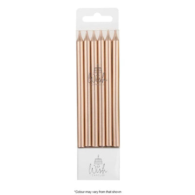 Wish Rose Gold Candles - 12 Pack