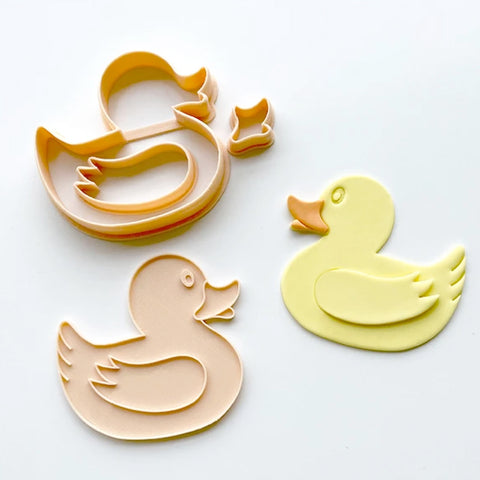 Cookie Cutter Embosser Set - Rubber Ducky