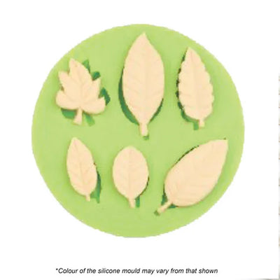 Silicone Mould - Mixed  Leaves