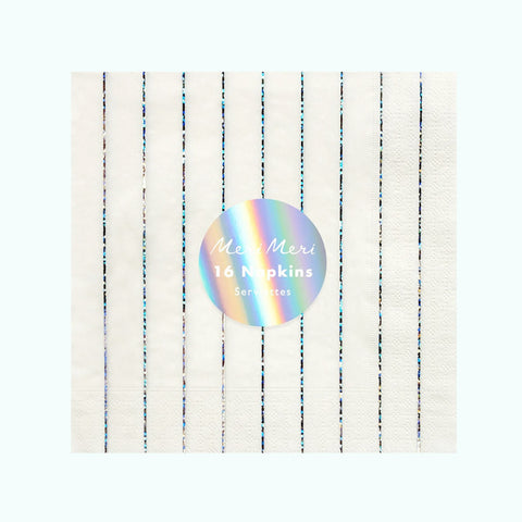 Sparkle Stripe Napkins