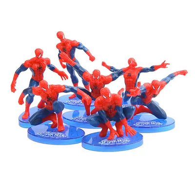 Spiderman Topper Set - 7 piece set