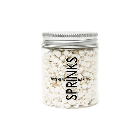 Confetti - White Sequins- 60g