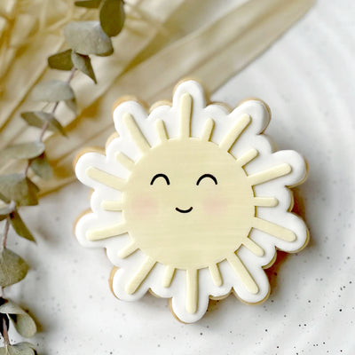 Little Biskut - Cookie Cutter and Embosser Set - Sun
