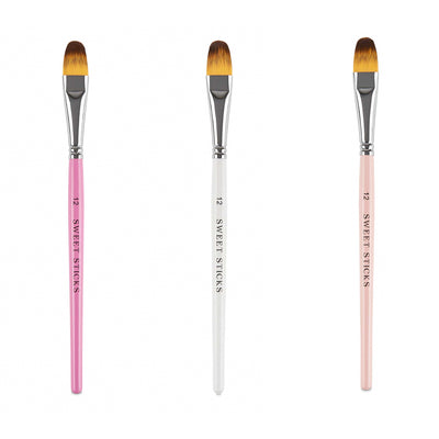Sweet Sticks Flibert Paintbrush - #12- colour chosen at random