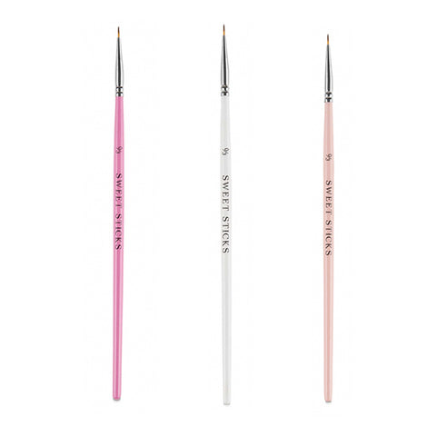 Pointed Round Paintbrush - 0/3- colour chosen at random